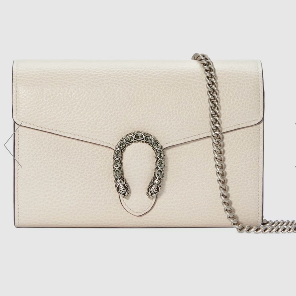 Gucci Dionysus mini leather chain wallet